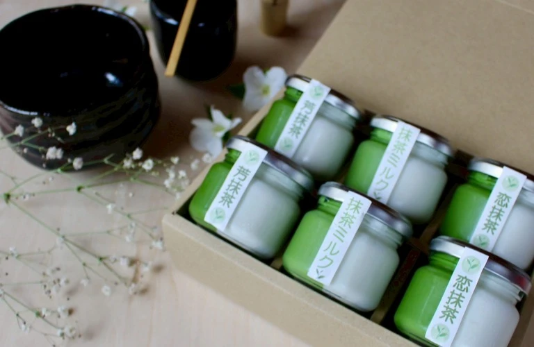 抹茶の魅力を贅沢に味わう、身体に優しいプリン